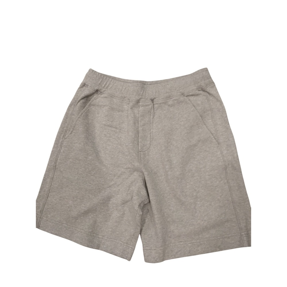 The‎ Kooples Mens Grey Heather French Terry Sweat Shorts Logo HSHQ26037K New